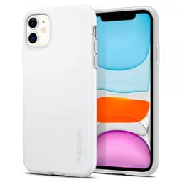 Spigen iPhone 11 Suojakuori Thin Fit Valkoinen