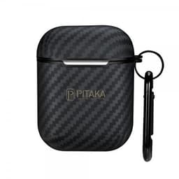 Pitaka AirPods (1/2) Kuori AirPal Mini Musta/Harmaa Twill