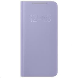 Samsung Original Galaxy S21 Fodral LED View Cover Lila