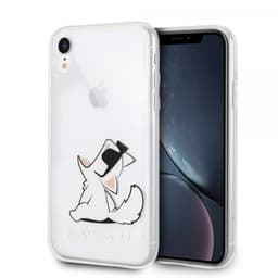 Karl Lagerfeld iPhone Xr Deksel Hardplast Fun Choupette Transparent