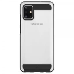 Black Rock Samsung Galaxy A51 Skal Air Robust Case Svart Transparent