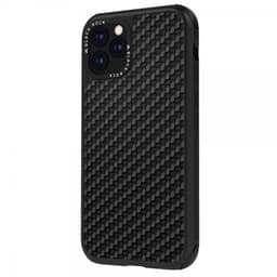 Black Rock iPhone 11 Pro Kuori Robust Case Real Carbon Musta