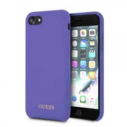 Guess iPhone 7/8/SE Kuori Silikoniii Logo Violetti