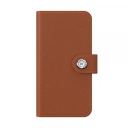 Richmond & Finch iPhone Xs Max Etui Wallet Löstagbart Deksel Brun