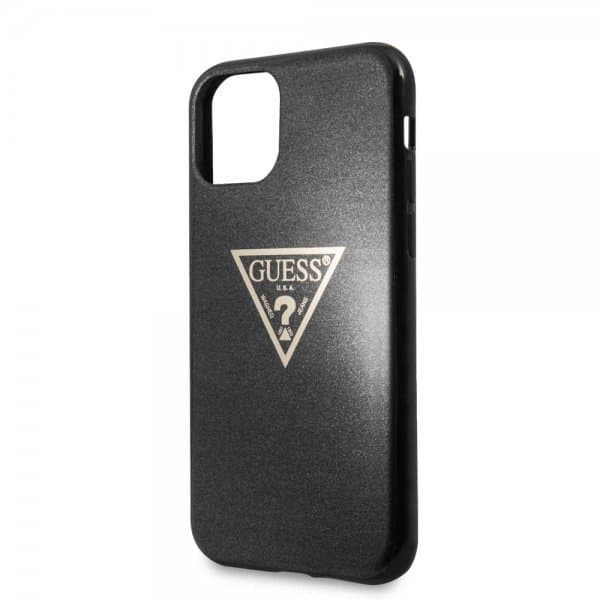 Custodia Guess Glitterata Per IPhone 11 Pro Rosa | Cover Ufficiale GUHCN58PCGLPI Con Ricarica Wireless - 3