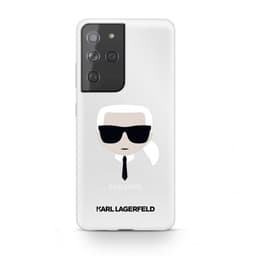 Karl Lagerfeld Samsung Galaxy S21 Ultra Deksel Iconic Karl Transparent Klar