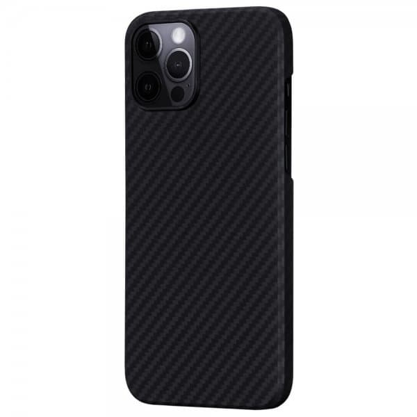 Pitaka iPhone 12 Pro Max Deksel MagEZ Case Svart/Grå Twill