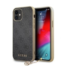 Guess iPhone 12 Mini Suojakuori 4G Charms Harmaa