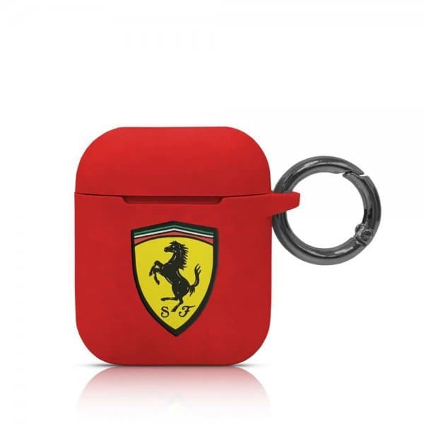 Ferrari AirPods (1/2) Kuori Logolla Punainen