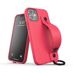 Adidas iPhone 12 Mini Suojakuori Hand Strap Case Vaaleanpunainen