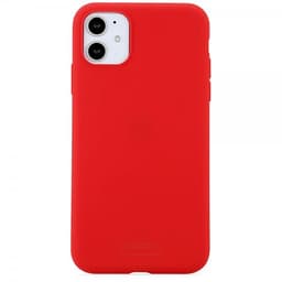 holdit iPhone 11 Deksel Silikon Ruby Red