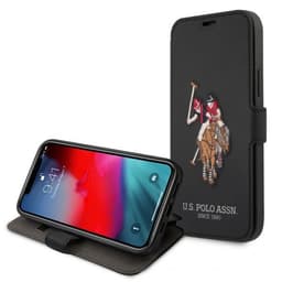 U.S. Polo iPhone 12/iPhone 12 Pro Etui Embroidery Svart