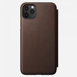 NOMAD iPhone 11 Pro Max Suojakotelo Rugged Folio Rustic Brown