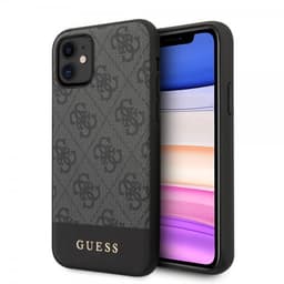Guess iPhone 11 Deksel Stripe Cover Grå