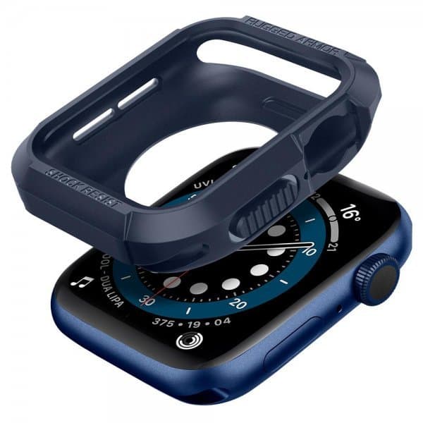 Spigen Apple Watch 44/45mm Cover Rugged Armor Navy Blue