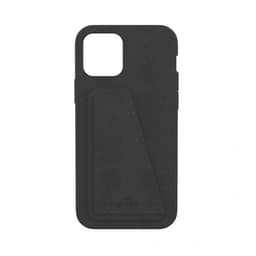 Pela iPhone 12/iPhone 12 Pro Cover Eco Friendly Kortholder Sort