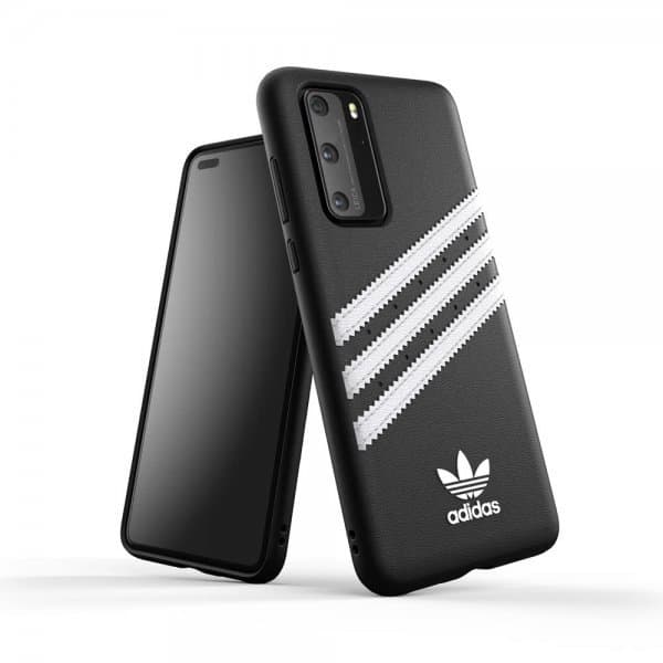 Adidas Huawei P40 Skal OR 3 Stripes Snap Case Svart Vit