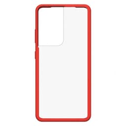 Samsung Galaxy S21 Ultra Skal React Röd