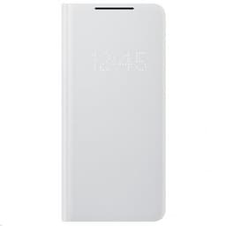 Samsung Original Galaxy S21 Ultra Kotelo LED View Cover Vaaleanharmaa