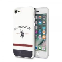 U.S. Polo iPhone 7/8/SE Deksel Tricolore Hvit