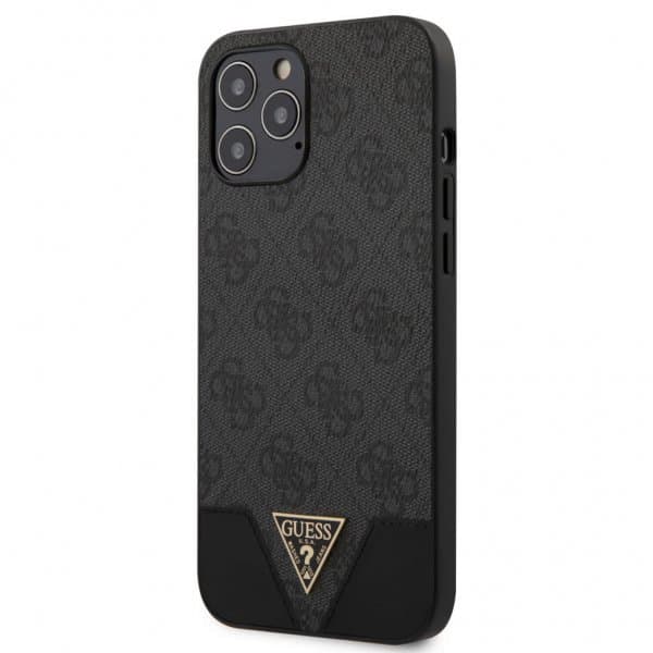 Guess iPhone 12 Pro Max Cover 4G Grå
