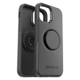 iPhone 12/iPhone 12 Pro Kuori Otter+Pop Symmetry Series Musta