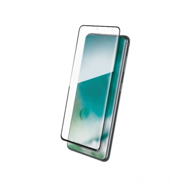 XQISIT Samsung Galaxy S21 Ultra Skärmskydd Tough Glass Case Friendly ...