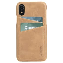 Krusell Sunne Kortlomme Deksel till iPhone Xr Nude
