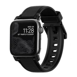 NOMAD Apple Watch 42/44mm/Apple Watch Ultra Armbånd Rugged Strap Sort