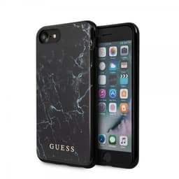 Guess iPhone 7/8/SE Deksel Marble Cover Svart