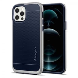 Spigen iPhone 12/iPhone 12 Pro Suojakuori Neo Hybrid Satin Hopea