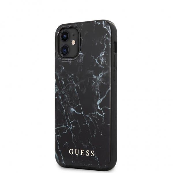Guess iPhone 12 Mini Cover Marble Cover Sort
