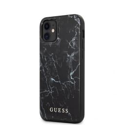 Guess iPhone 12 Mini Skal Marble Cover Svart