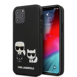 Karl Lagerfeld iPhone 12/iPhone 12 Pro Suojakuori Karl & Choupette Musta