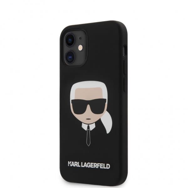 Karl Lagerfeld iPhone 12 Mini Cover Iconic Cover Sort