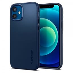 Spigen iPhone 12 Mini Suojakuori Thin Fit Navy Blue