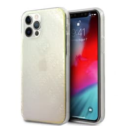 Guess iPhone 12/iPhone 12 Pro Deksel 3D Raised Iridescent