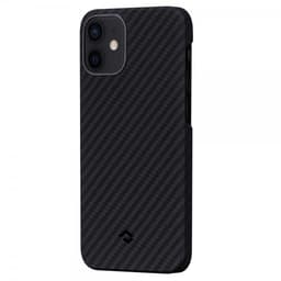 Pitaka iPhone 12 Deksel MagEZ Case Svart/Grå Twill