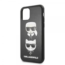 Karl Lagerfeld iPhone 11 Pro Max Deksel Karl & Choupette Svart