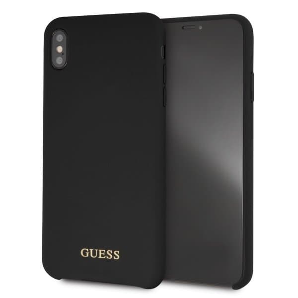 Guess Silikoneei CollecTion Cover till iPhone Xs Max Sort