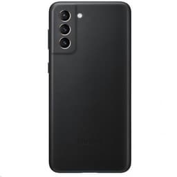 Samsung Original Galaxy S21 Plus Cover Leather Cover Sort