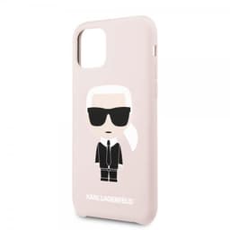 Karl Lagerfeld iPhone 11 Pro Max Deksel Iconic Silikoni Cover Rosa