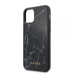 Guess iPhone 11 Kuori Marble Cover Musta