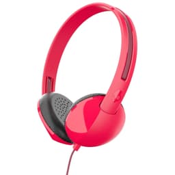 Skullcandy Stim on-ear hörlurar (röd)