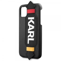 Karl Lagerfeld iPhone 11 Suojakuori Strap Cover Musta