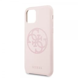 Guess iPhone 11 Pro Skal Tone on Tone Rosa