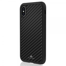 Black Rock iPhone X/Xs Skal Robust Case Real Carbon Svart