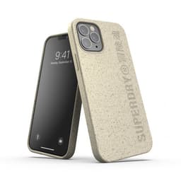 Superdry iPhone 12/iPhone 12 Pro Deksel Snap Case Compostable Materials Beige