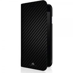 Black Rock iPhone 7/8/SE Suojakotelo Flex Carbon Booklet Musta