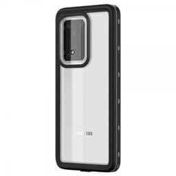 Black Rock Samsung Galaxy S20 Ultra Kuori 360° Hero Case Musta Läpinäkyvä